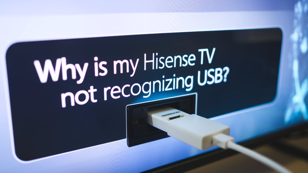 Hisense TV Not Recognizing USB?