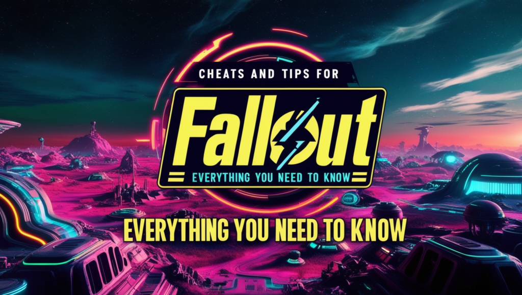 Cheats and Tips for Fallout